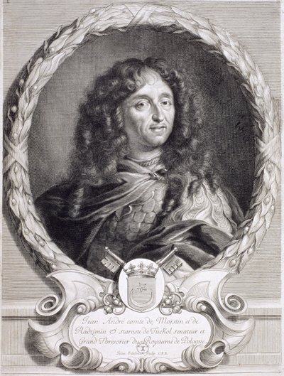 Jan Andrzej Morsztyn (1620-93) von Jean Edelinck